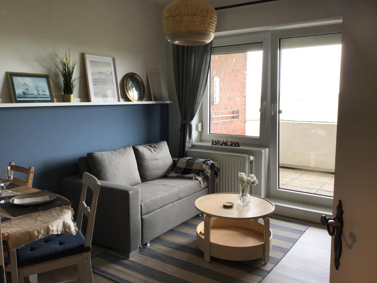 Liebevoll Eingerichtete Ferienwohnung Luettje Koje 돌눔 외부 사진